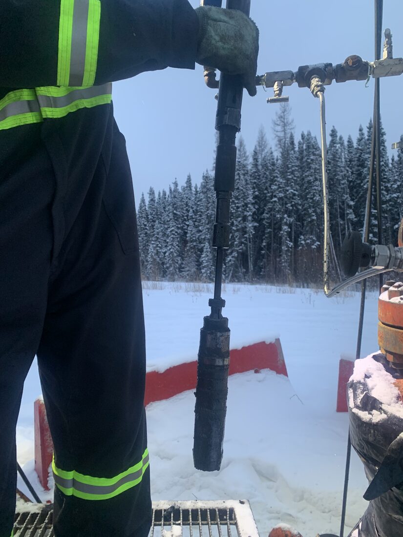 Wireline tools at the wellhead